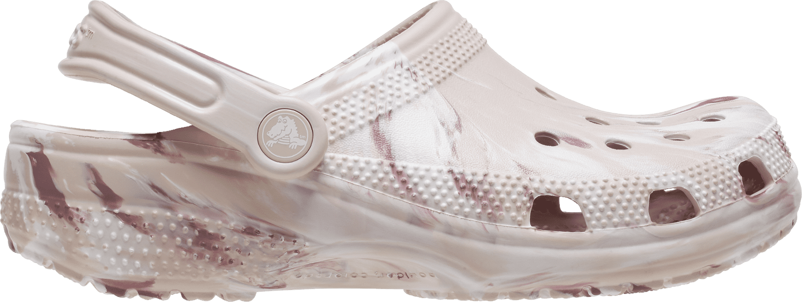 Dámské boty crocs classic marbled clog fialová 36-37