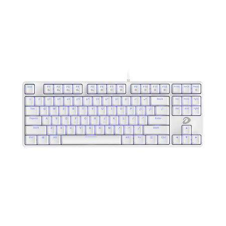 Mechanical keyboard Dareu EK87 (white),