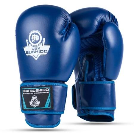BUSHIDO Boxerské rukavice DBX ARB-407-Blue 12oz