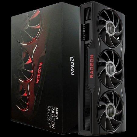 XFX AMD Radeon RX 6750 XT 12GB GDDR6 HDMI 3xDP, RX-675TMBAF9