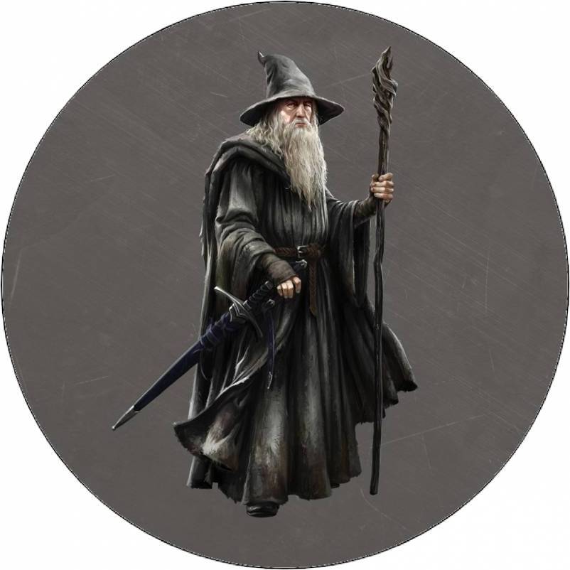 Jedlý papír Pán prstenů Gandalf 19,5 cm - Pictu Hap