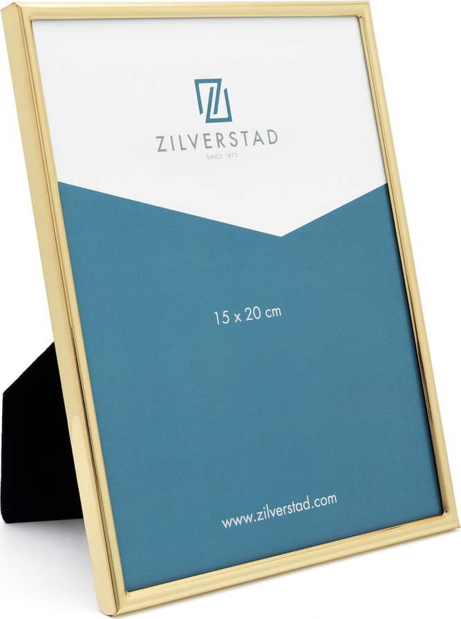 Kovový stojací/na zeď rámeček ve zlaté barvě 15,5x20,5 cm Sweet Memory – Zilverstad