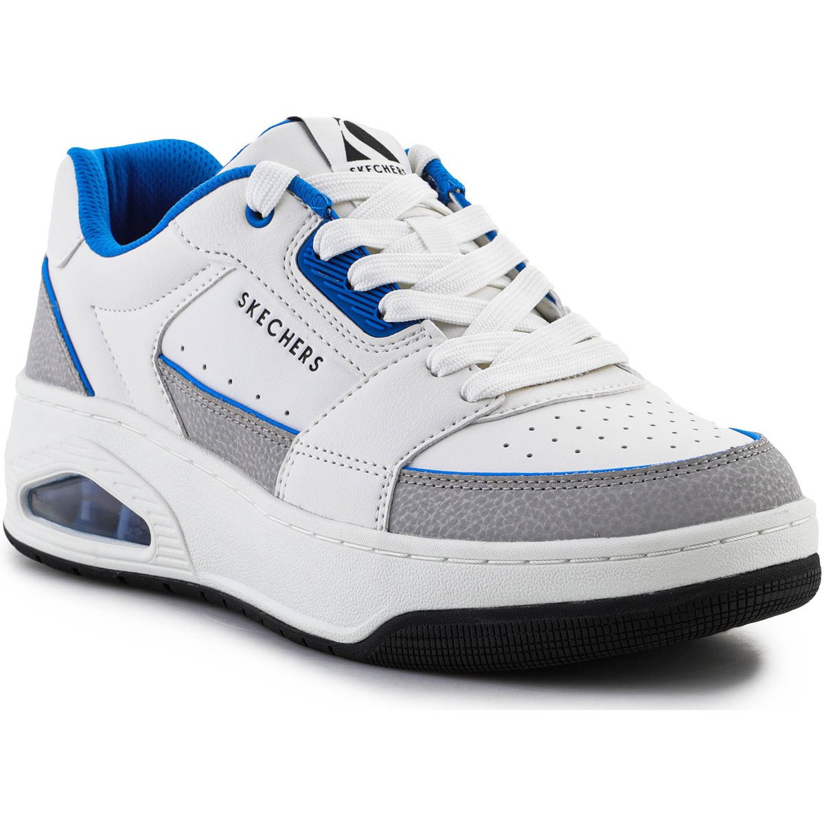 Skechers  Uno Court - Low-Post 183140-WBL  Bílá