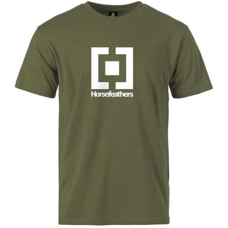 Triko Horsefeathers Base - Zelená - L