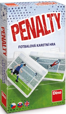 Fotbalová karetní hra Penalty
