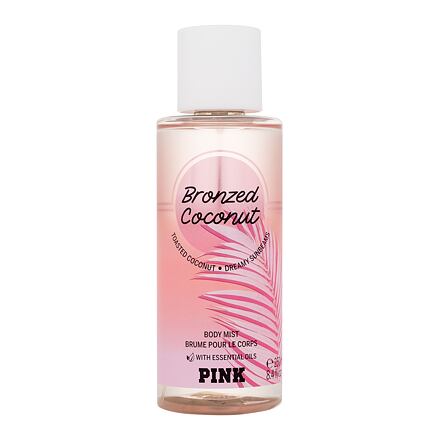 Victoria's Secret Pink Bronzed Coconut dámský tělový sprej 250 ml pro ženy