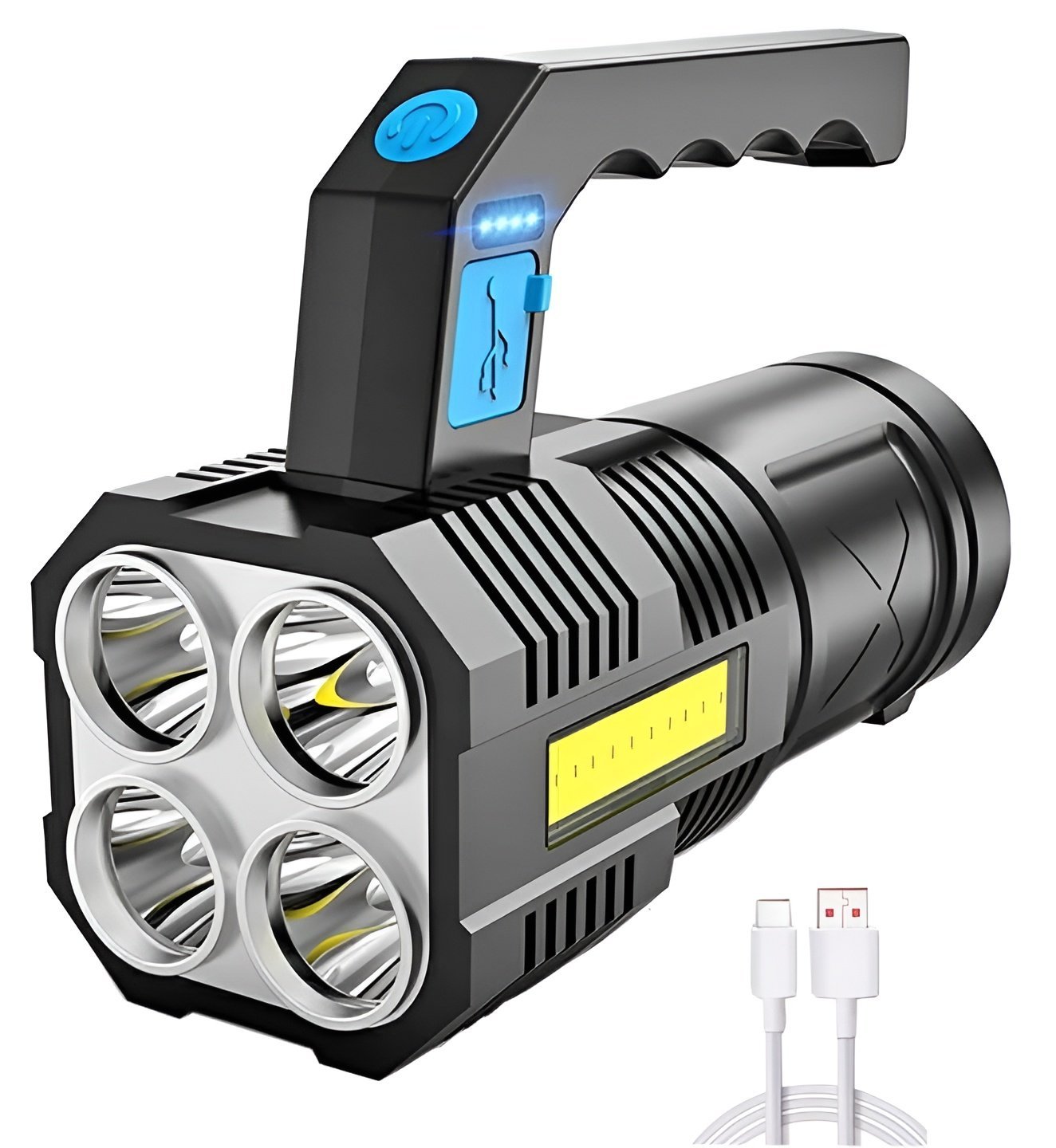 Svítilna multifunkční LED COB 1000lm nabíjecí USB