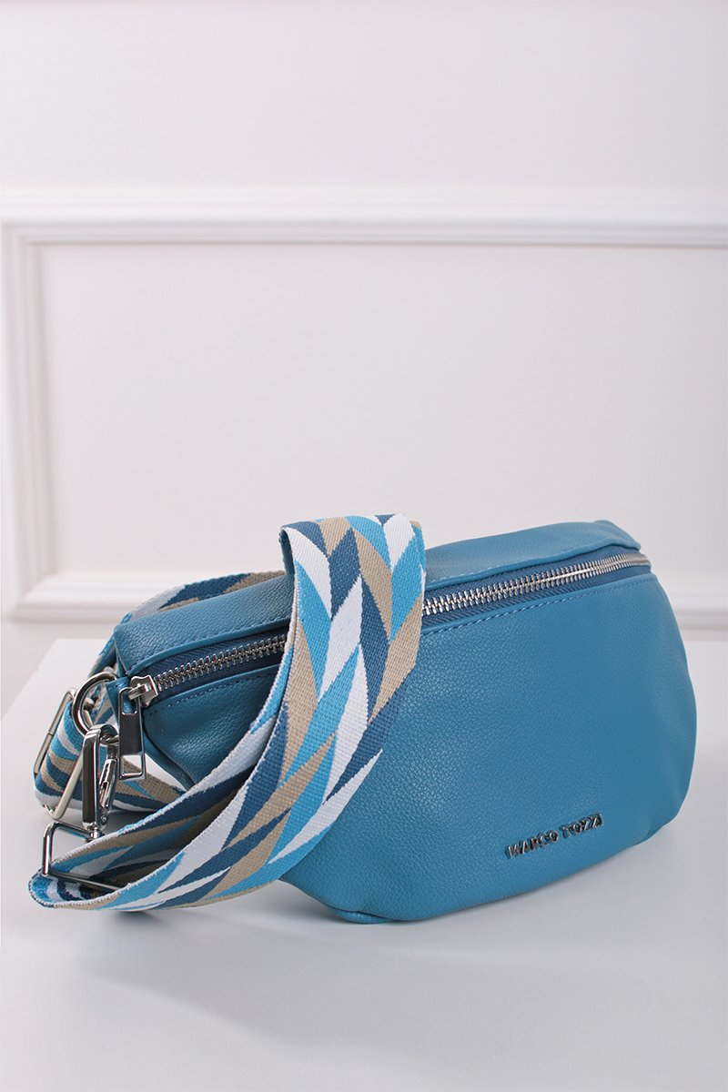 Modrá crossbody kabelka 2-61125