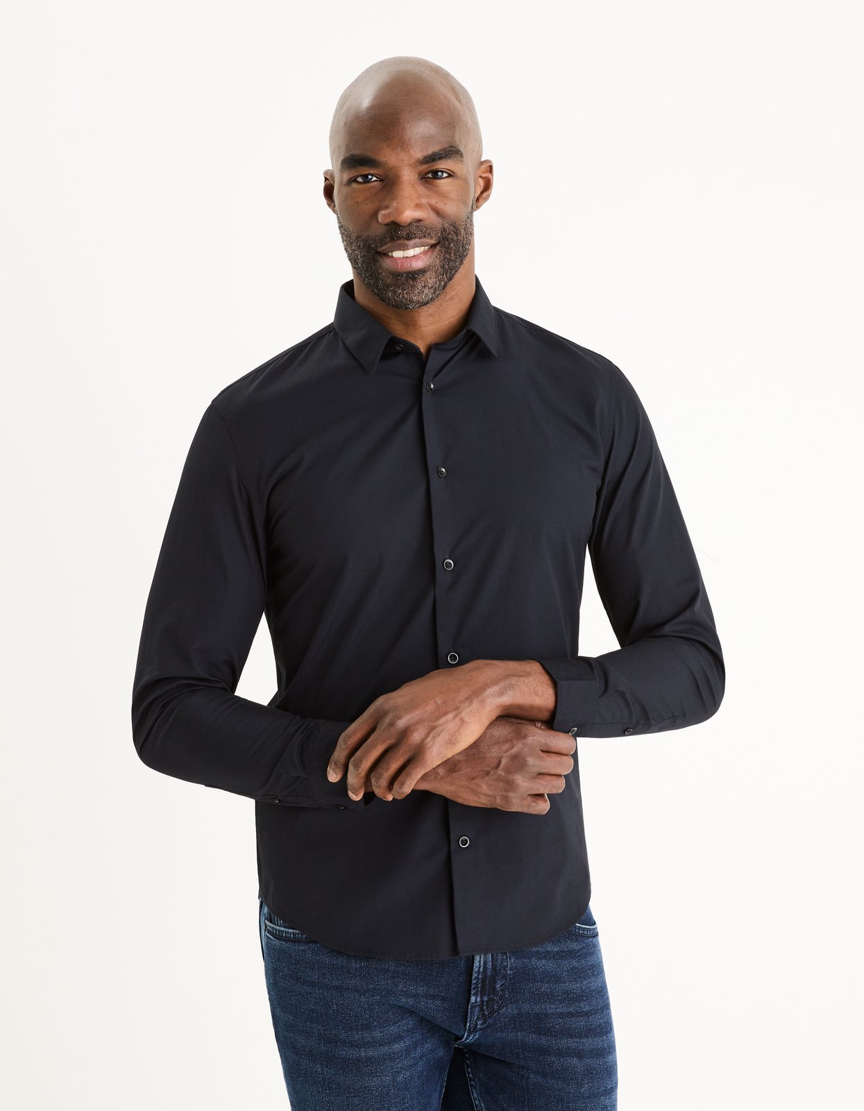 Celio Košile slim Rabellefr - Pánské