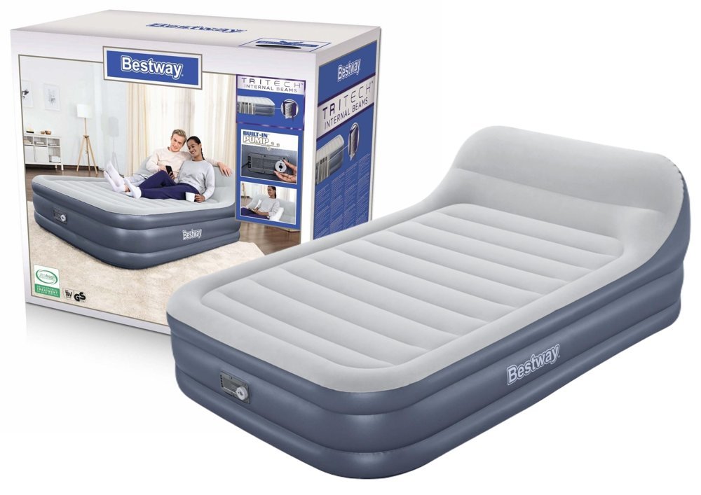 mamido Nafukovací matrace s pumpičkou Bestway 226 x 152 x 84 cm