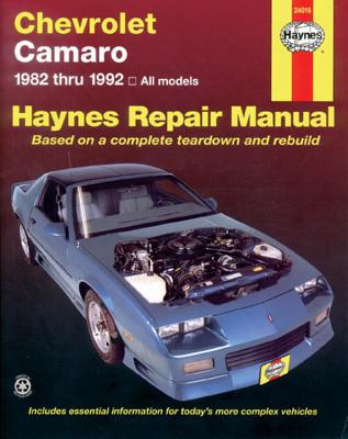 Chevrolet Camaro, 1982-1992 (Haynes John)(Pevná vazba)
