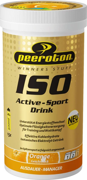 peeroton® ISO Active sport drink izotonický nápoj pomeranč 300 g