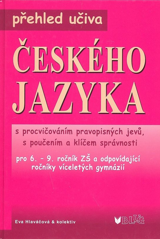 Přehled učiva českého jazyka