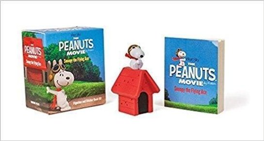 The Peanuts Movie: Snoopy the Flying Ace: Figurine and Sticker Book Kit