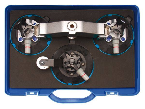 Přísavky pro demontáž lepených skel, pr. 150 mm - BGS 69505