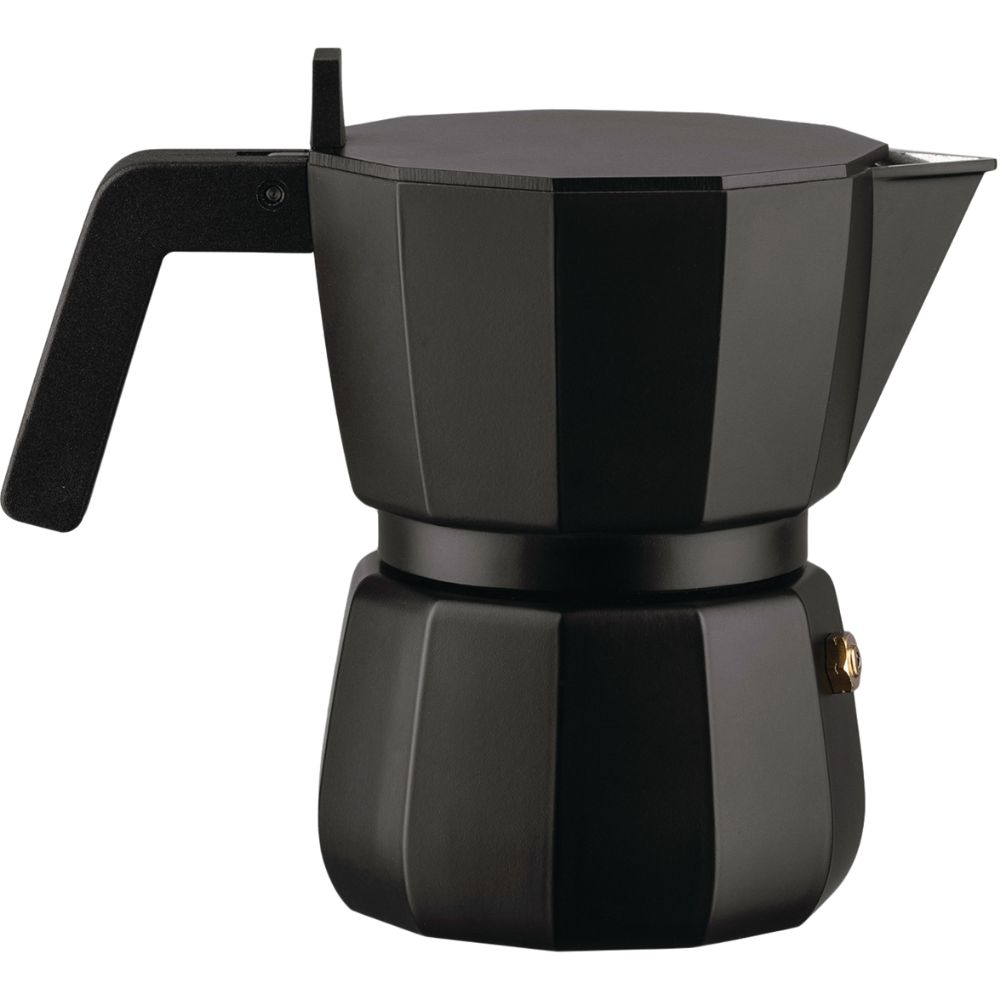 Moka kávovar MOKA 150 ml, černá, hliník, Alessi