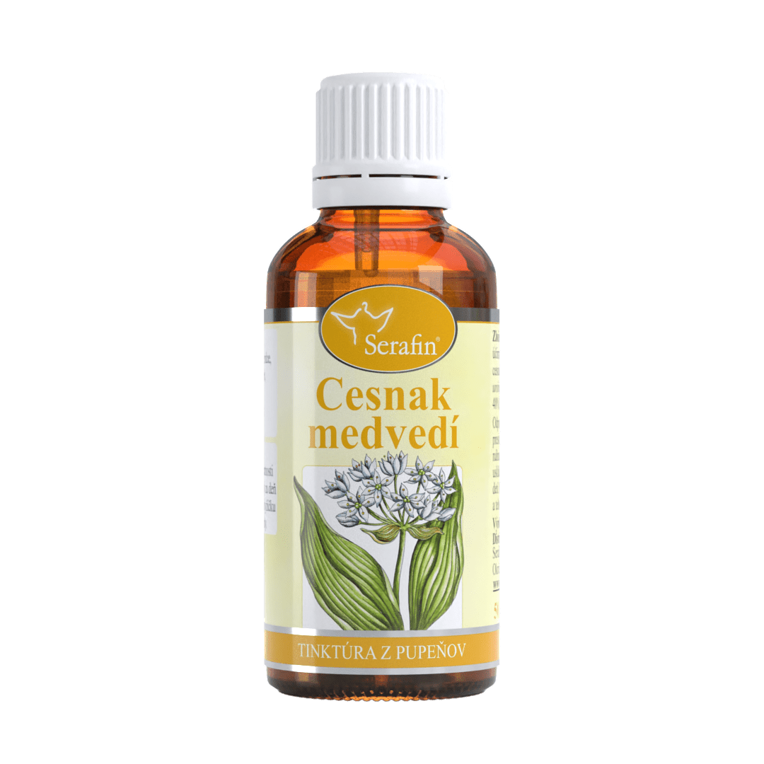 SERAFIN Serafin Česnek medvědí – tinktura z pupenů 50 ml