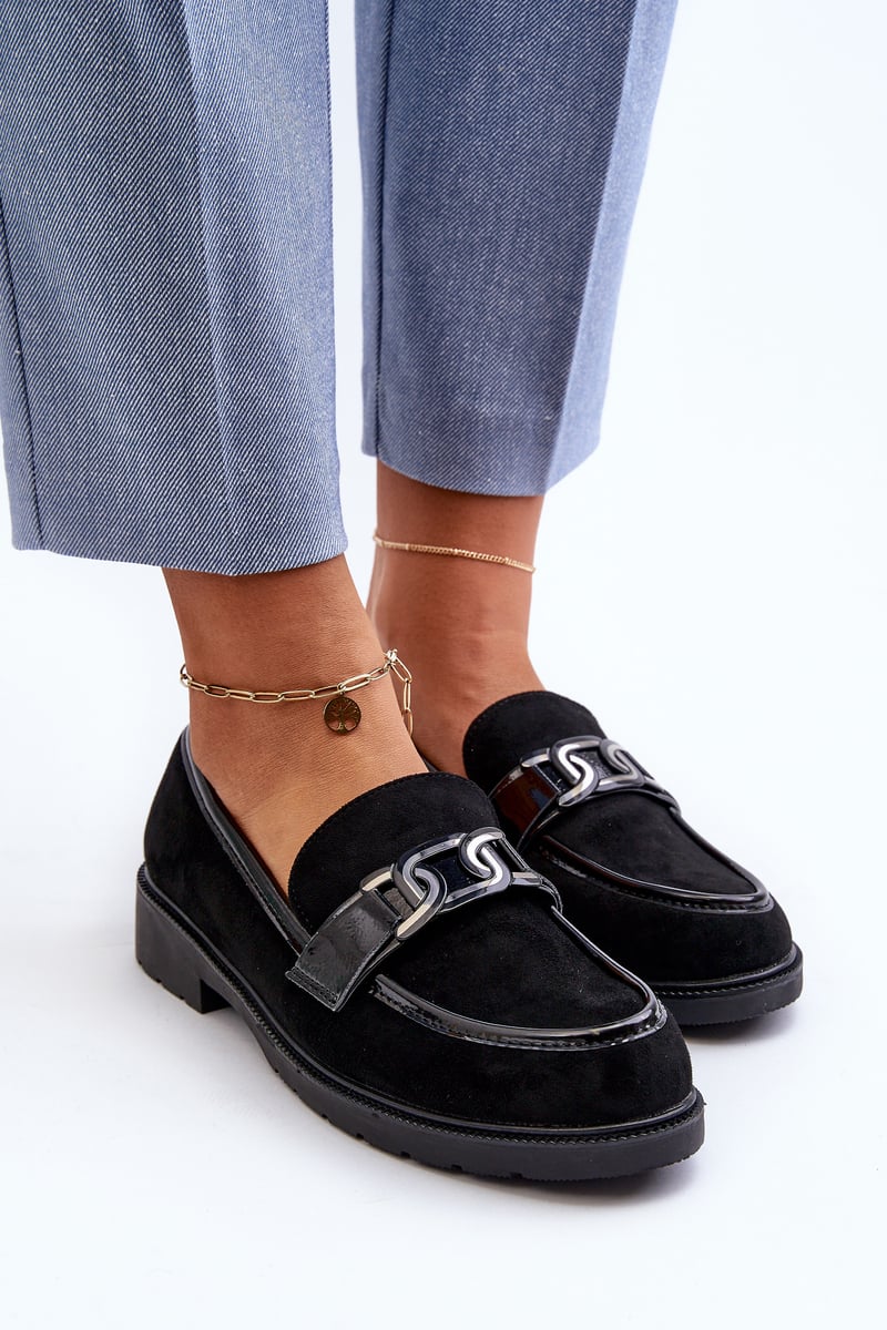 Semišové dámské mokasíny S.Barski