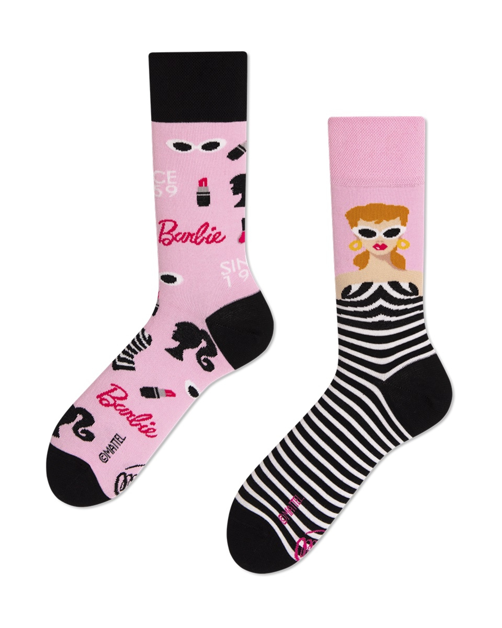 Many Mornings Ponožky klasik Barbie 35-38