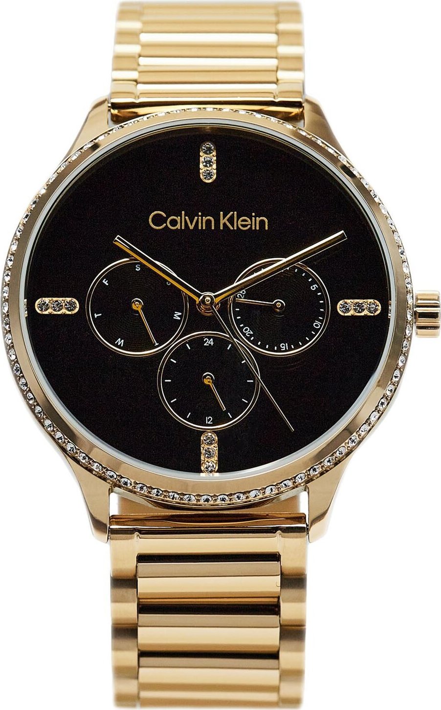 Hodinky Calvin Klein Dress 25200371 Gold/Black