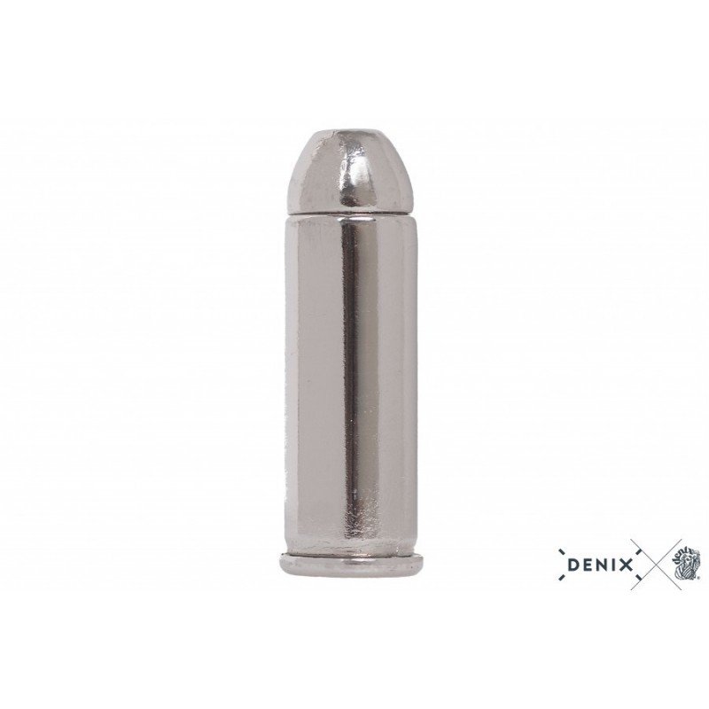 Sada 6 ks nábojnic (patron) do amerického revolveru Peacemaker - stříbrná