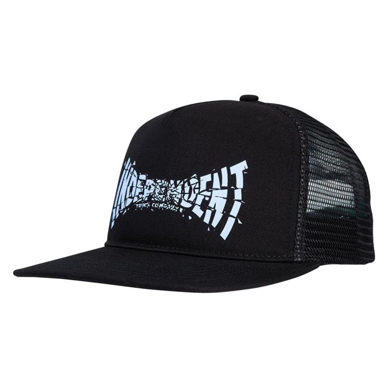 kšiltovka INDEPENDENT - Shattered Span Meshback Cap Black (BLACK)