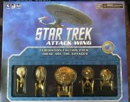 WizKids Star Trek: Attack Wing – Federation Faction Pack: These Are the Voyages