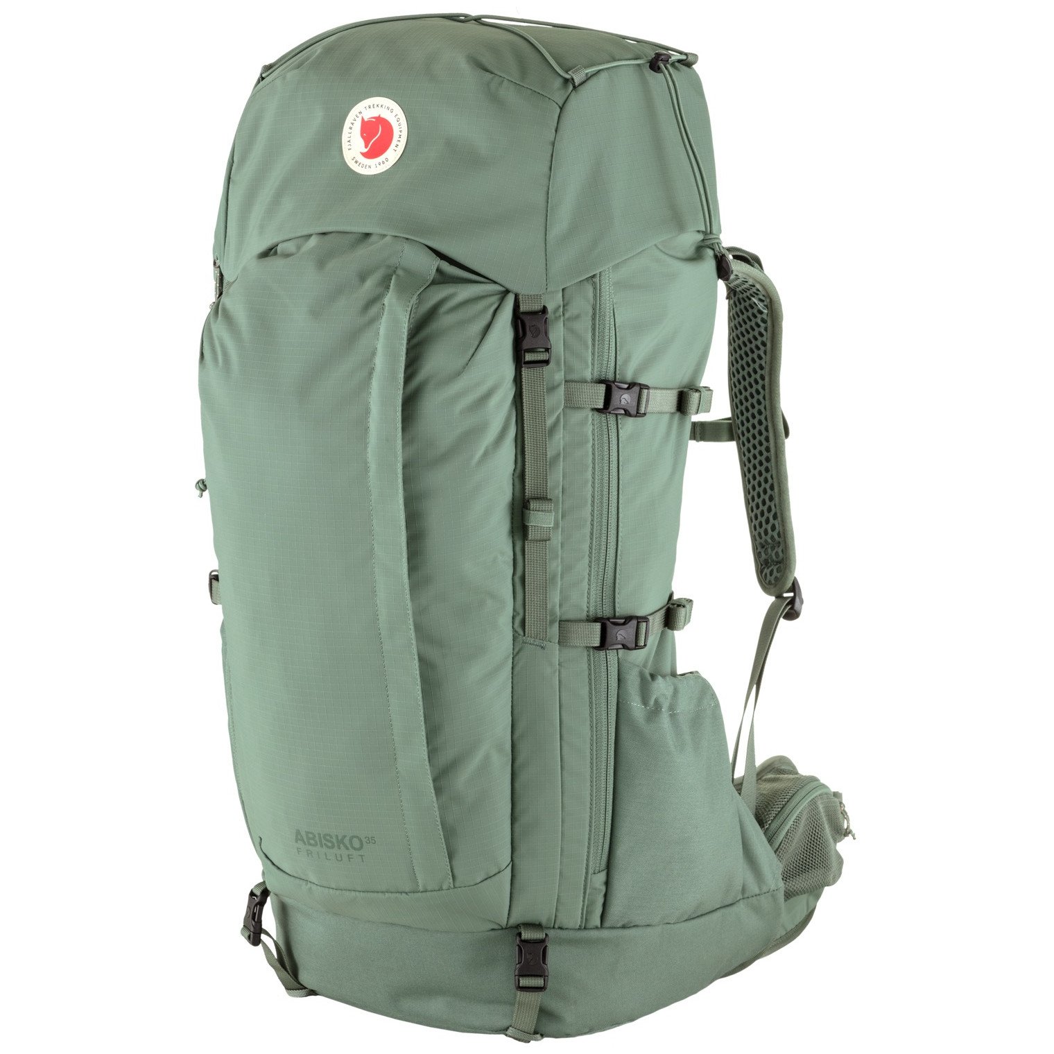 Turistický batoh Fjällräven Abisko Friluft 35 Velikost zad batohu: M/L / Barva: světle zelená