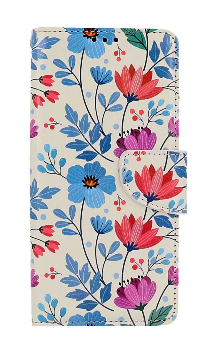 Pouzdro TopQ Design Xiaomi Redmi Note 13 Pro+ 5G knížkové Tajemná zahrada 122075
