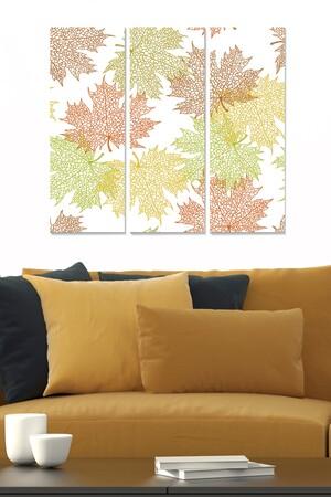 Wallity Decorative MDF Painting (3 Pieces) MDF2267190 Multicolor