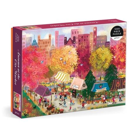 Chronicle Books Puzzle Podzim na Městském trhu 1000 dílků
