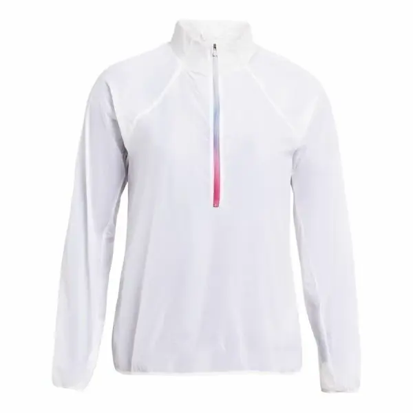 Dámská bunda Under Armour  Storm Impasse Flow 1/2 Zip-WHT L