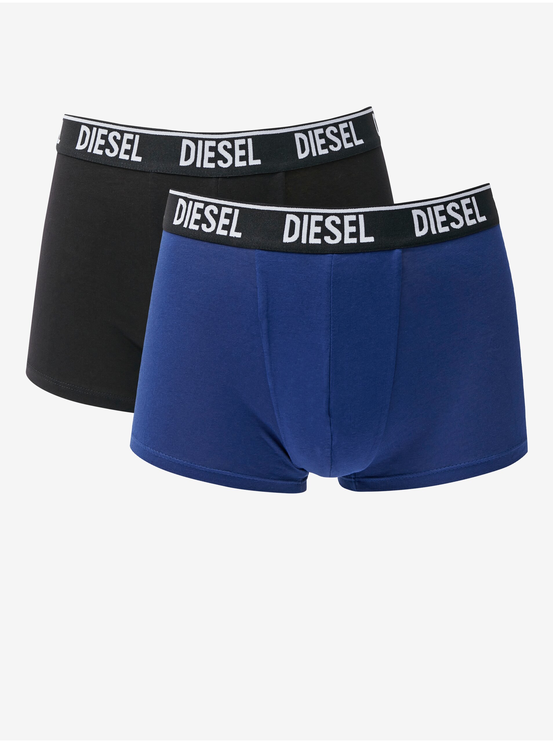 Sada dvou pánských boxerek v tmavě modré a černé barvě Diesel - Pánské
