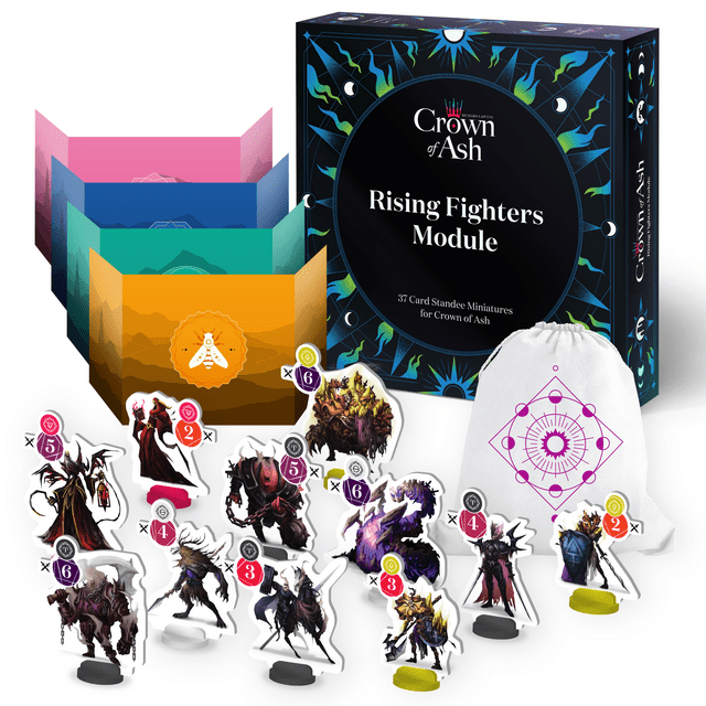 TLAMA games Koruna z popela - sada kartonových figurek bojovníků