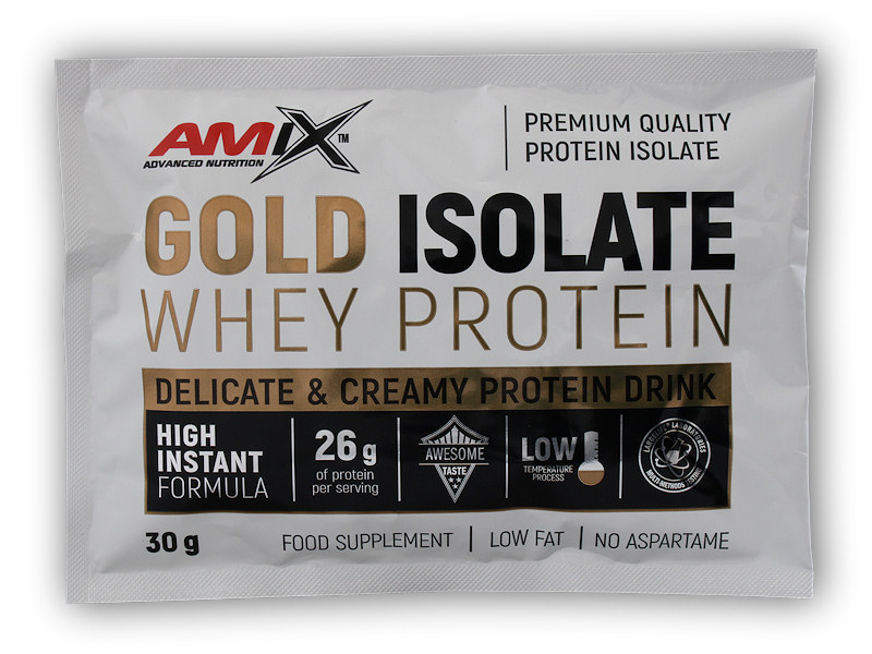 Amix Gold Whey Protein Isolate akce 30g Varianta: pineapple coconut juice