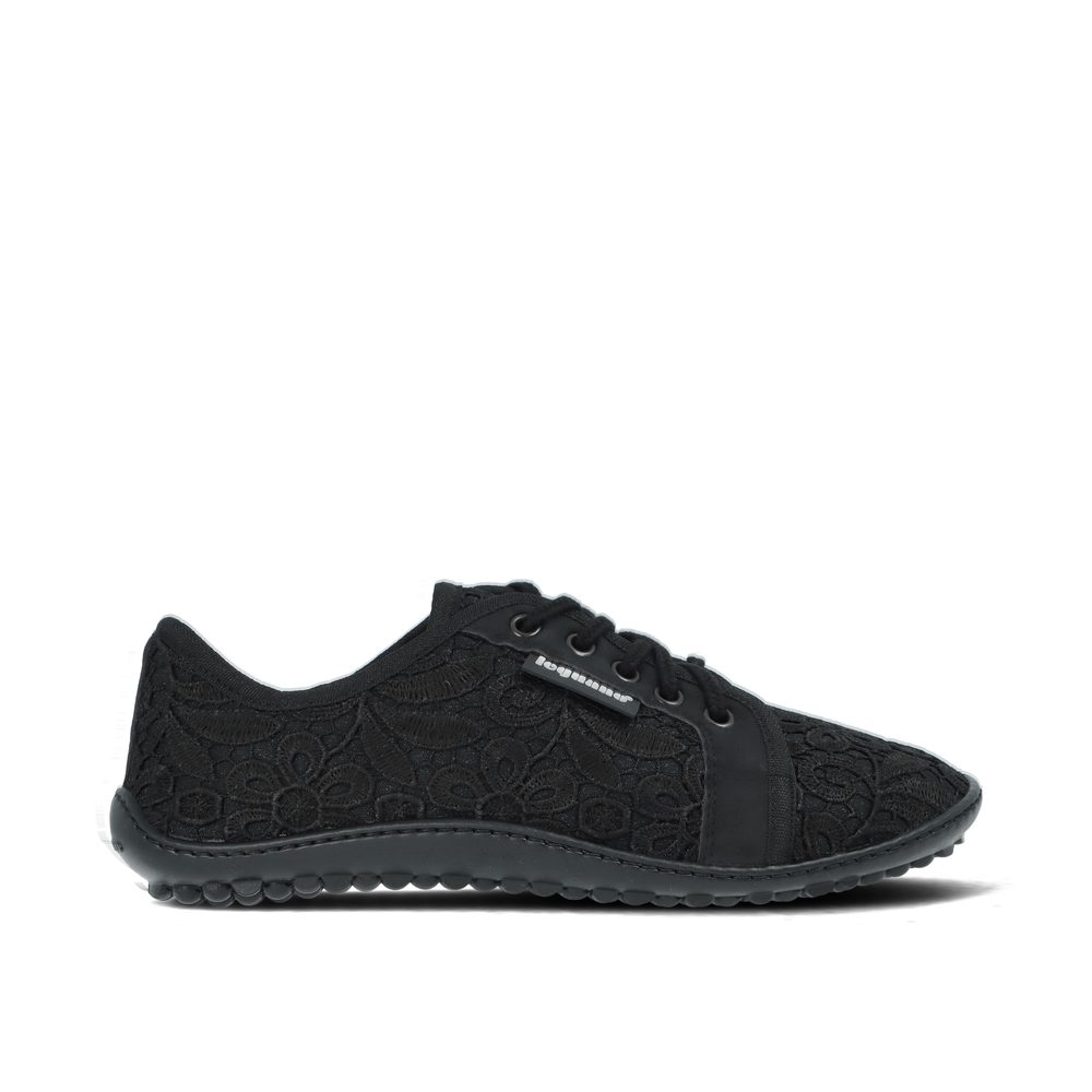 Leguano AMALFI Black | Dámské barefoot tenisky - 36