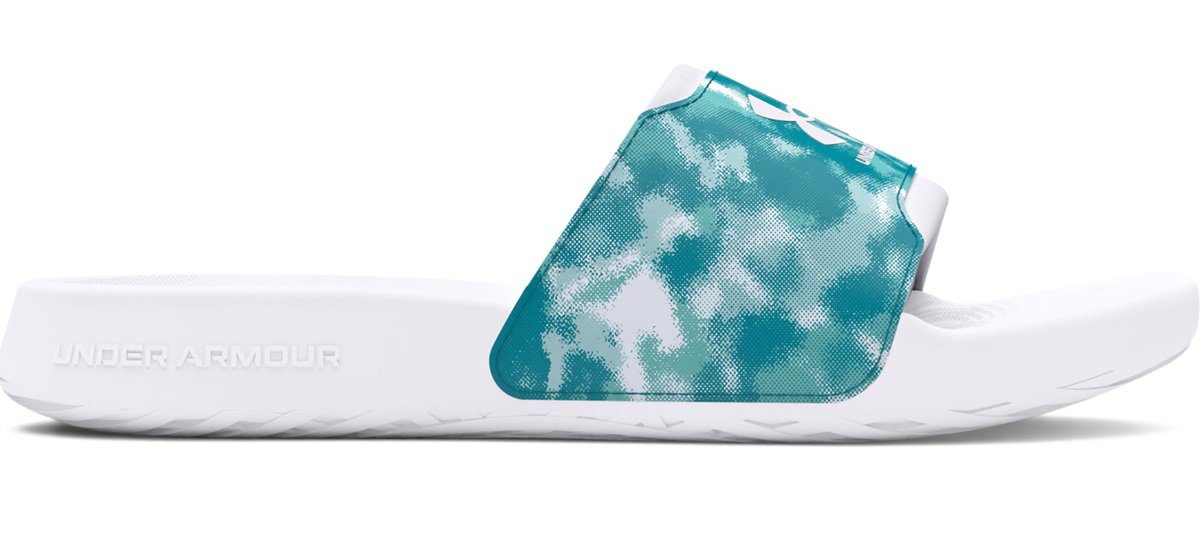 Under Armour UA W Ignite Select Graphic-WHT Dámské pantofle bílé 38 3027223-100-7