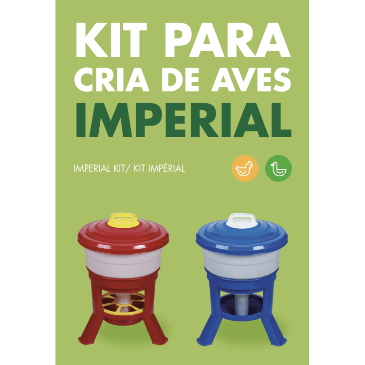 Základní sada pro chov - sifonová napáječka a krmítko