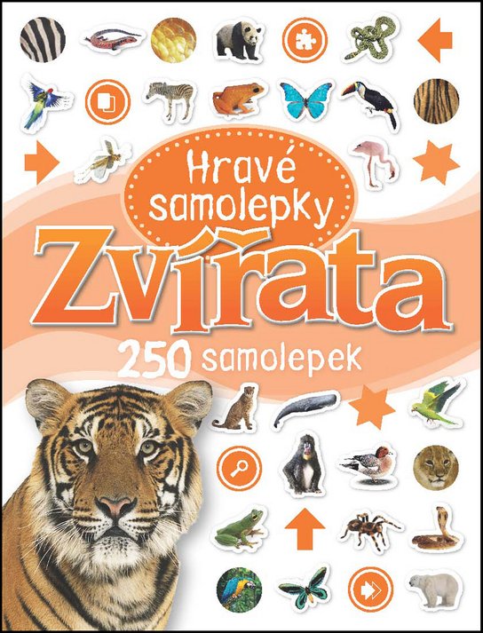 Zvířata Hravé samolepky