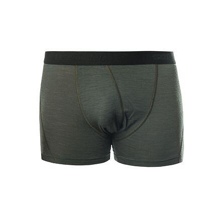 Sensor Merino Air pánské boxerky - Olive Green