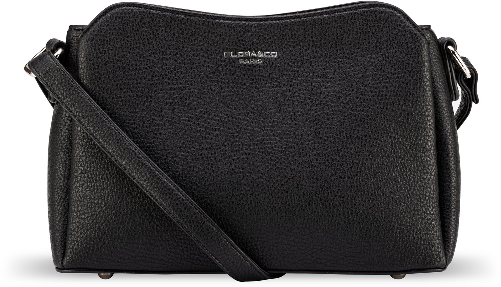 FLORA & CO Dámská crossbody kabelka 2516 noir