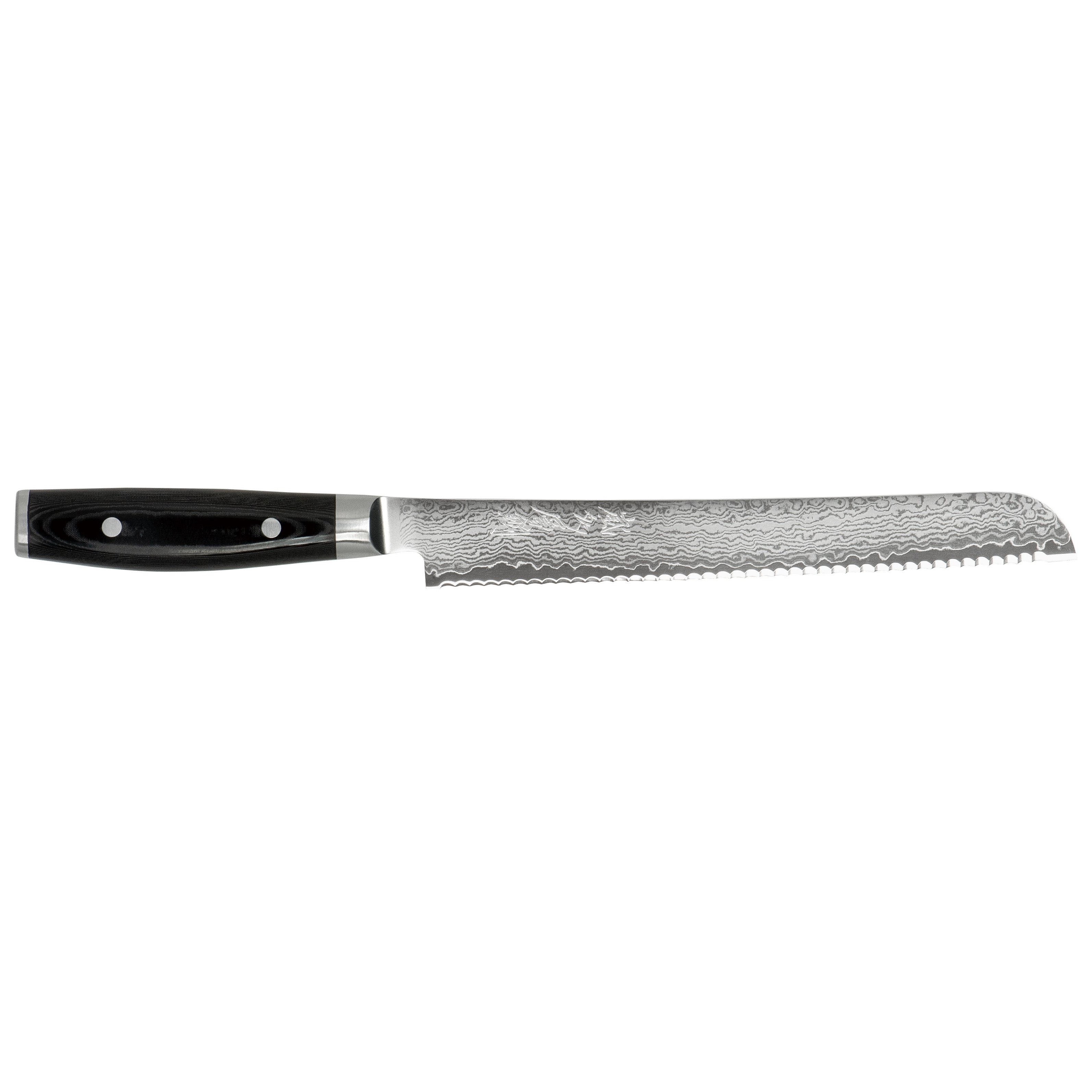 Nůž na pečivo RAN PLUS 23 cm, černá, Yaxell
