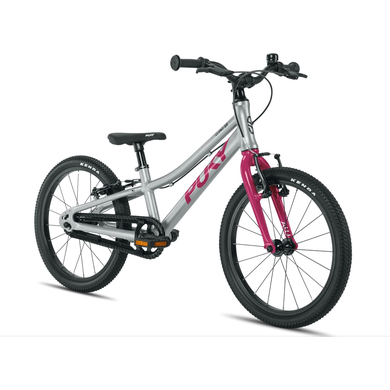 PUKY ® Bicycle LS-PRO 18, silver /berry