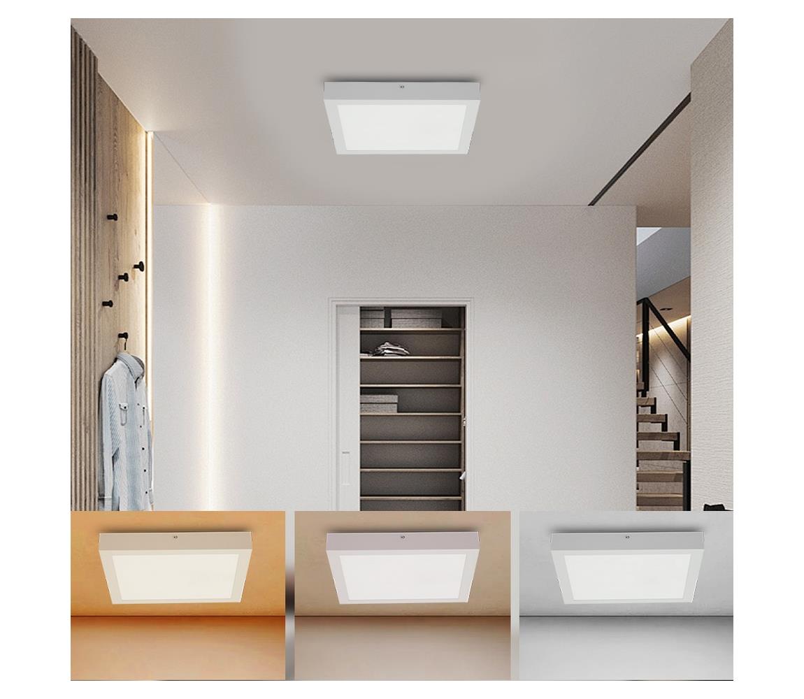 Brilagi Brilagi - LED Koupelnové svítidlo FRAME LED/24W/230V 3000/4000/6000K IP44 bílá