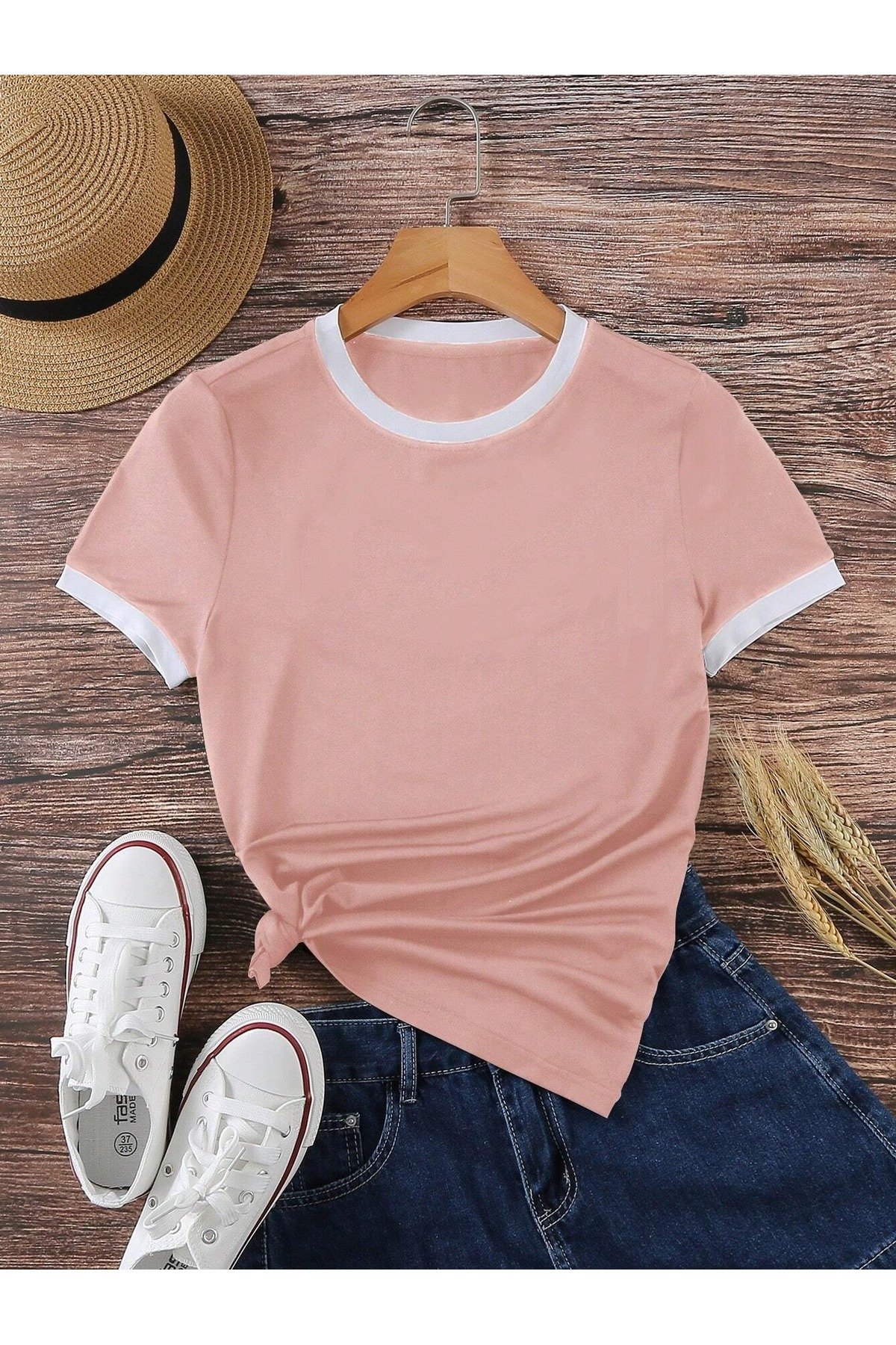 Know Unisex Pink Combed Cotton Interlock T-Shirt