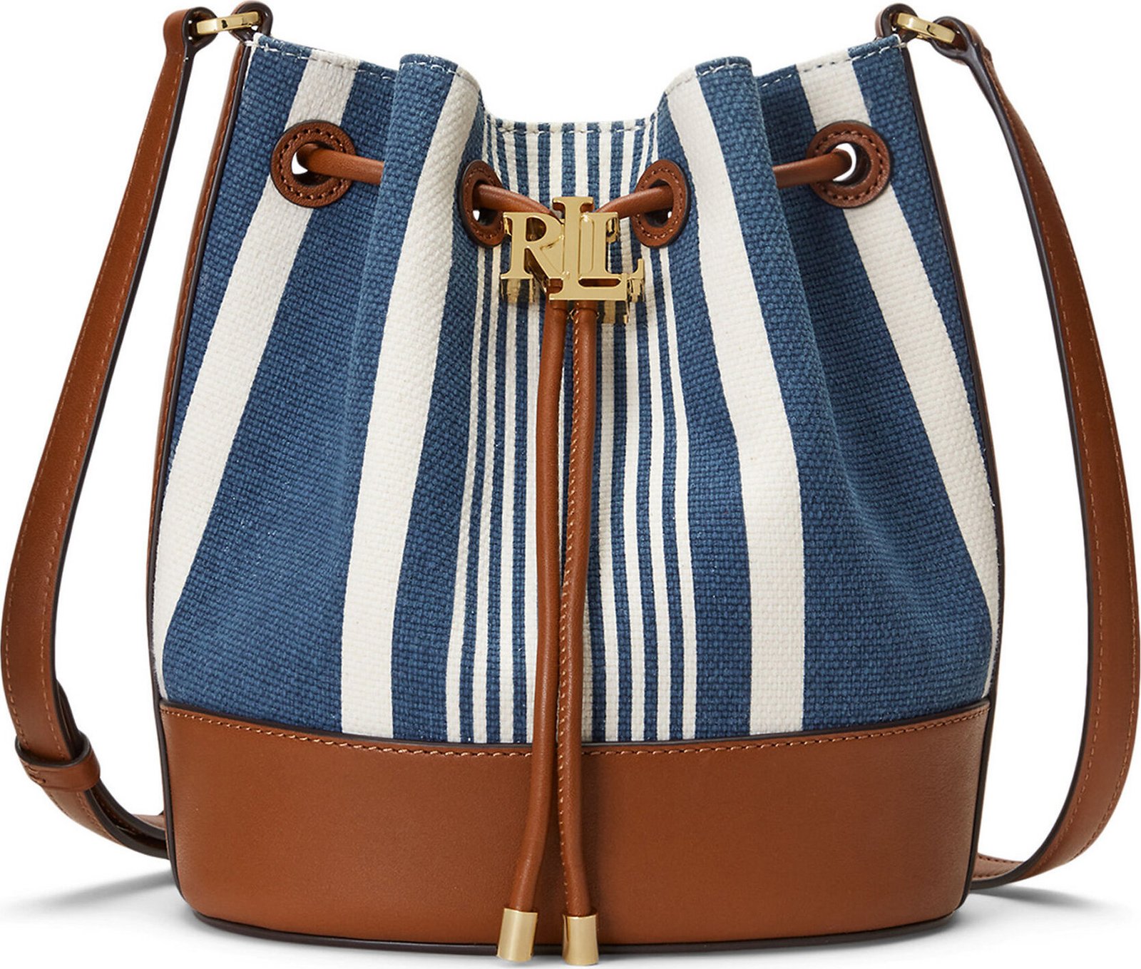 Kabelka Lauren Ralph Lauren 431939922001 ATLANTIC STRIPE/INDIGO/LRN TAN