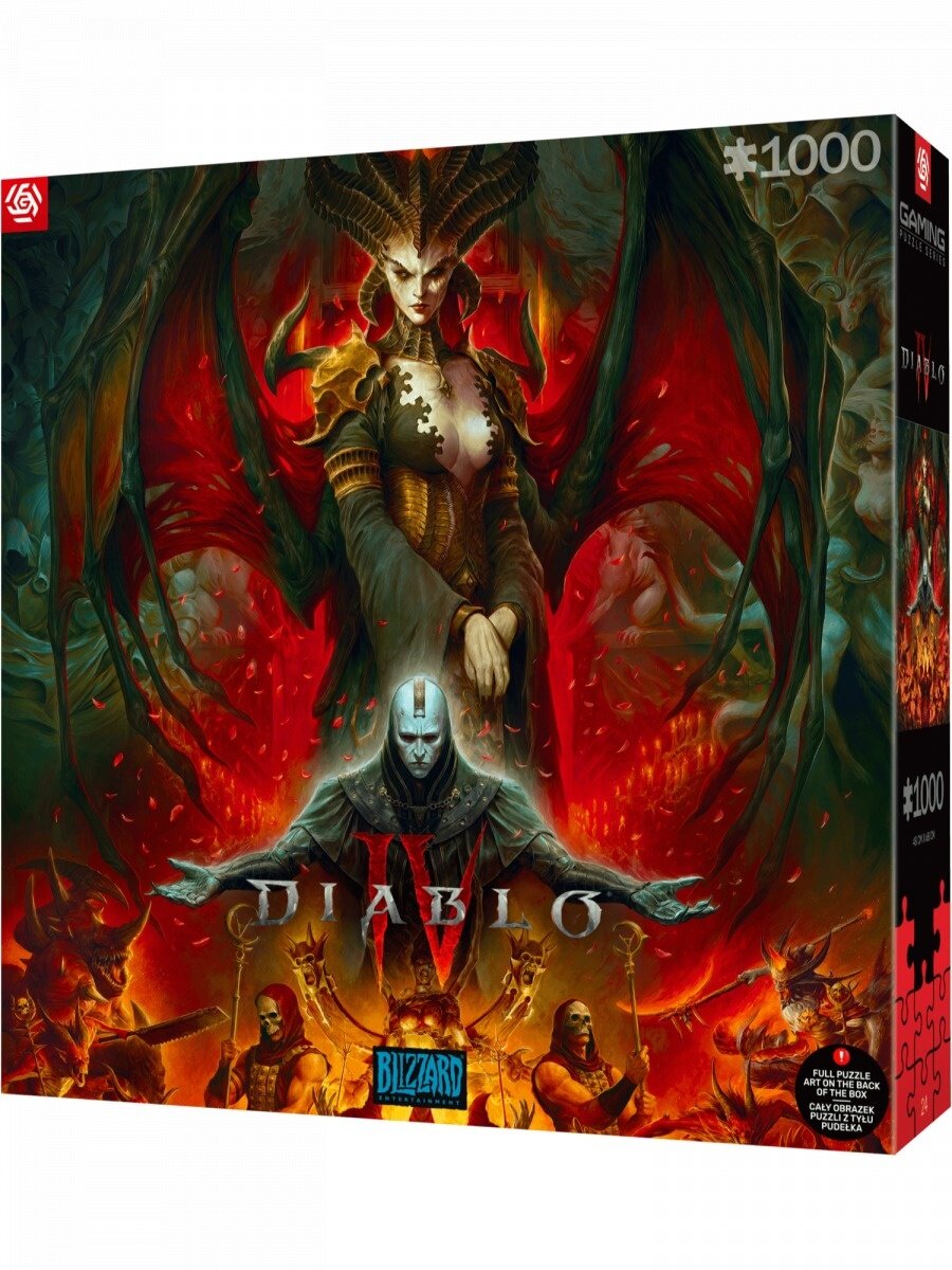 Puzzle Diablo IV - Lilith Composition, 1000 dílků - 05908305246800