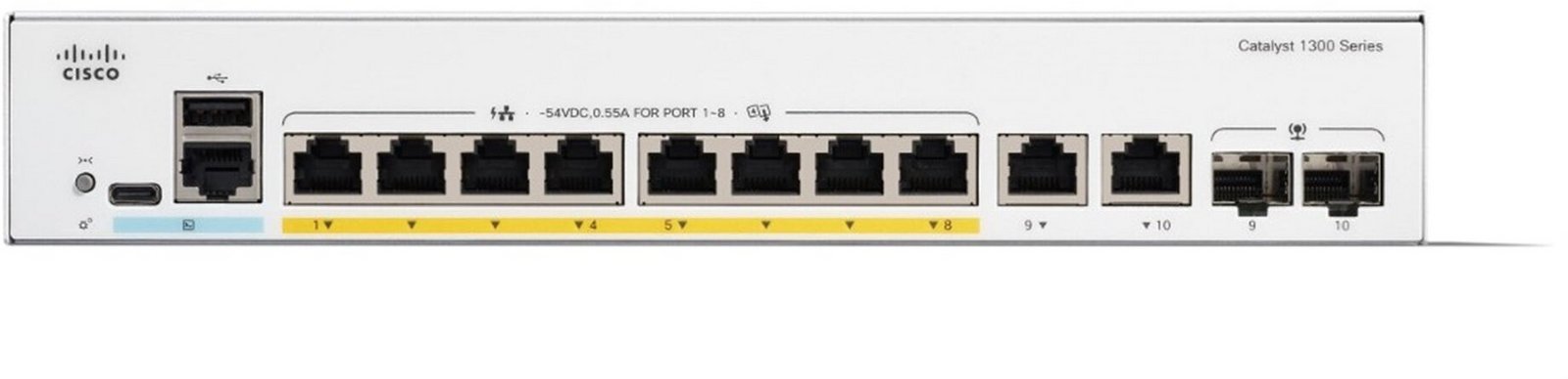 Cisco Catalyst 1300-8P-2G - C1300-8P-2G