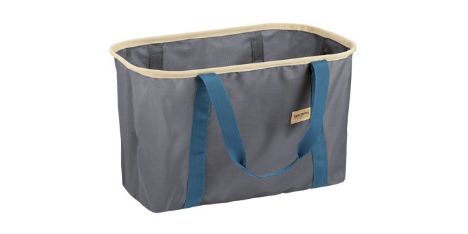 Nákupný košík skladací Click SHOP!, šedá