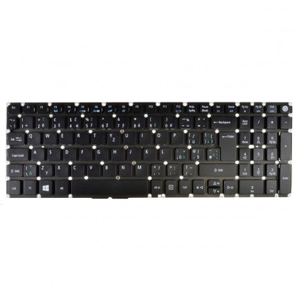 Acer Aspire E5-772 Klávesnice CZ/SK černá bez rámečku, bez podsvitu